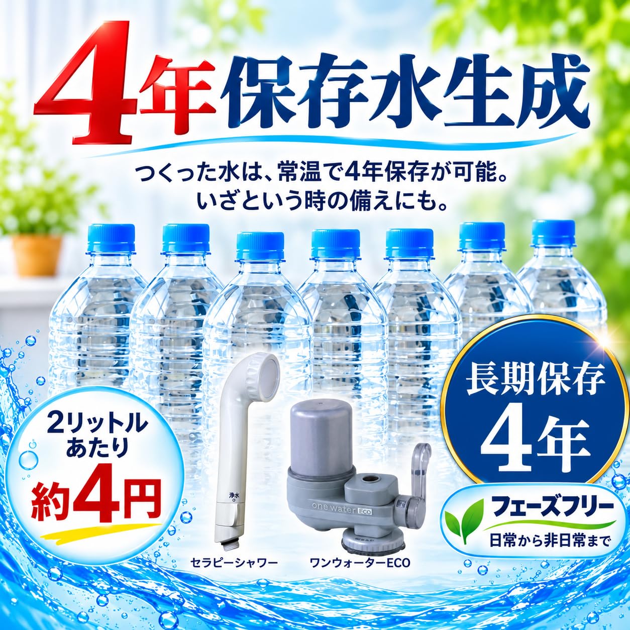 Amazon | 株式会社フリーサイエンス素粒水セラピーシャワー